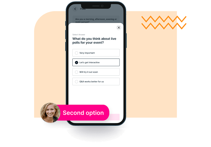 Customize Polls and Surveys to Fit Your Event