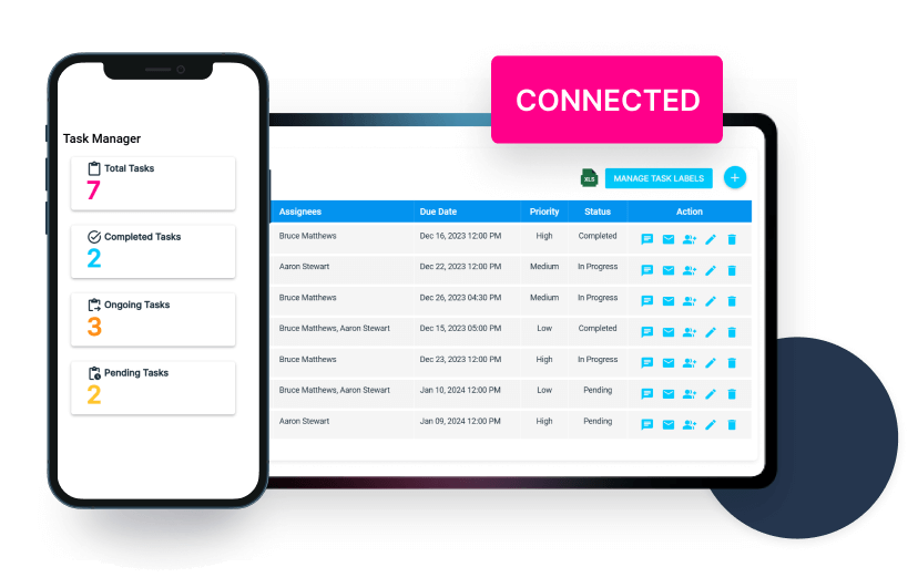 Stay Connected with Mobile Task Management