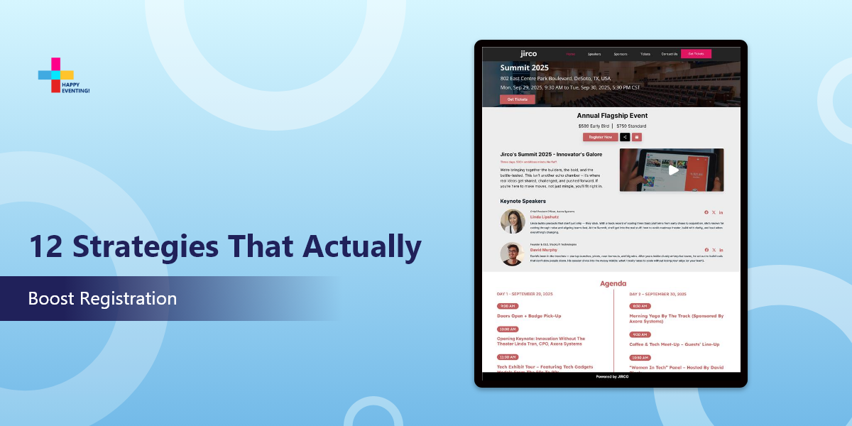 12 Event Registration Strategies to Max Out Attendance 